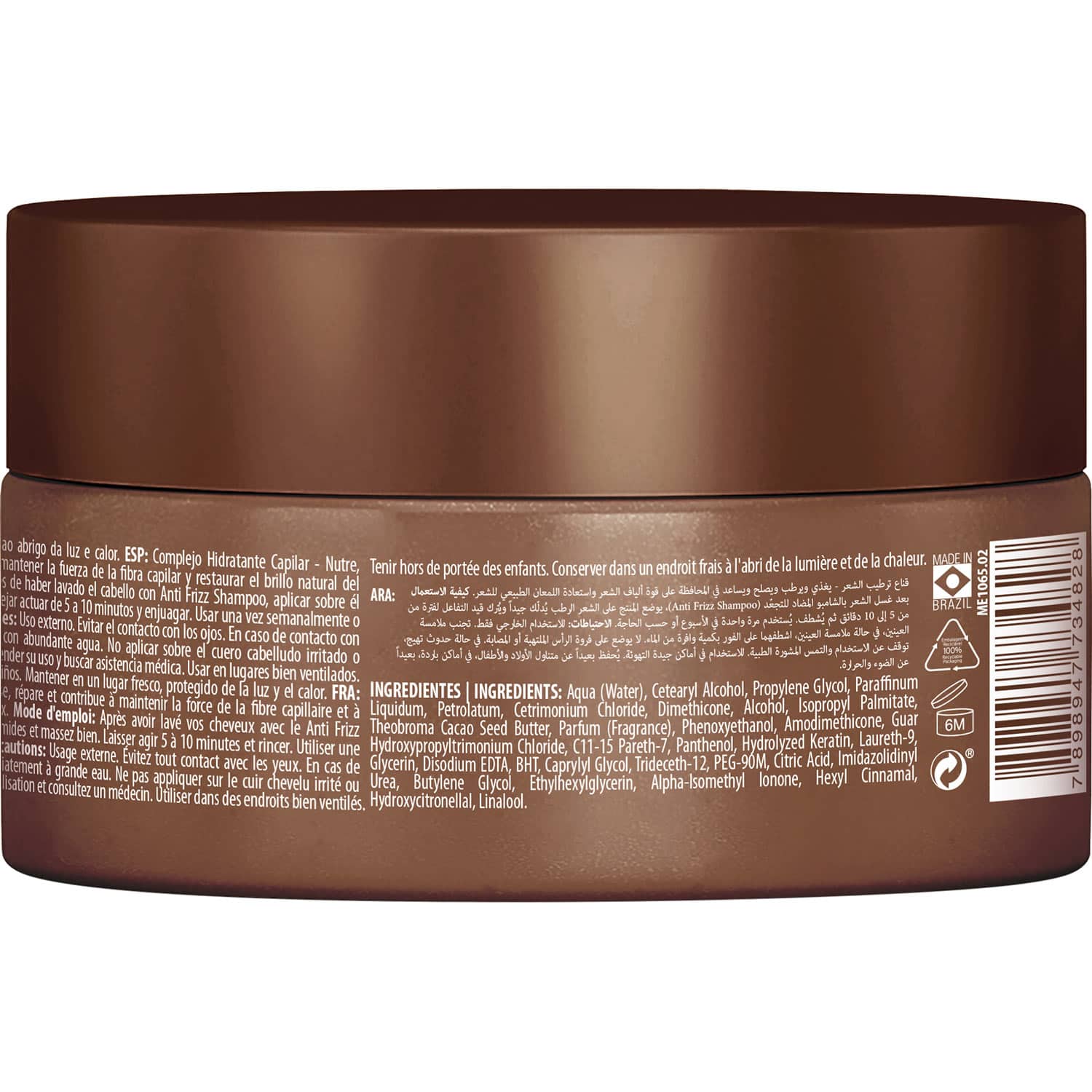 Brasil Cacau Hydrating Hair Complex, 200ml - Image 3