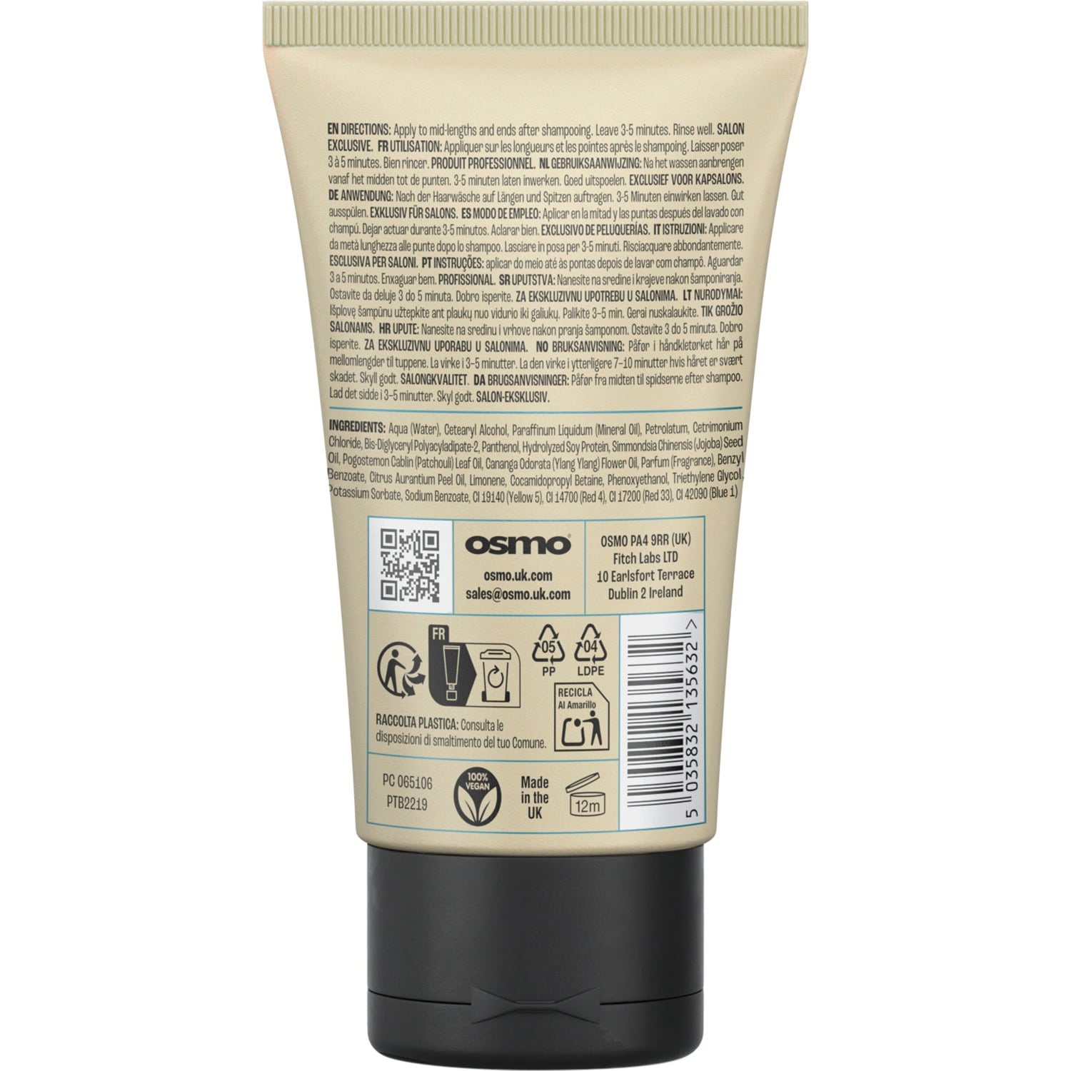 OSMO Deep Moisture Intensive Repair Mask - Image 2