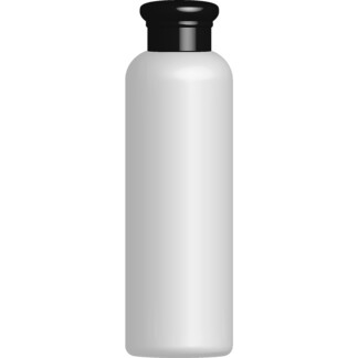Empty Bottle with Flip Lid, 100ml