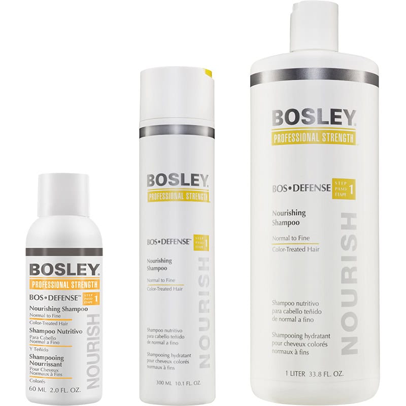 Bosley Defense for Coloured Normal to Fine Hair Nourishing Shampoo
