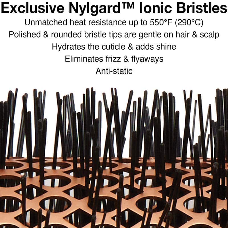 Olivia Garden HeatPro Ceramic + Ion Copper Brush Collection - Image 3