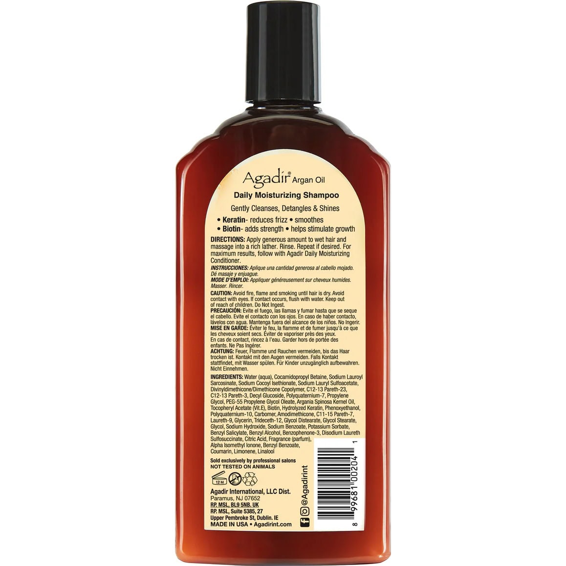 Agadir Argan Oil Daily Moisturizing Shampoo & Conditioner Banded with Samples - Image 3