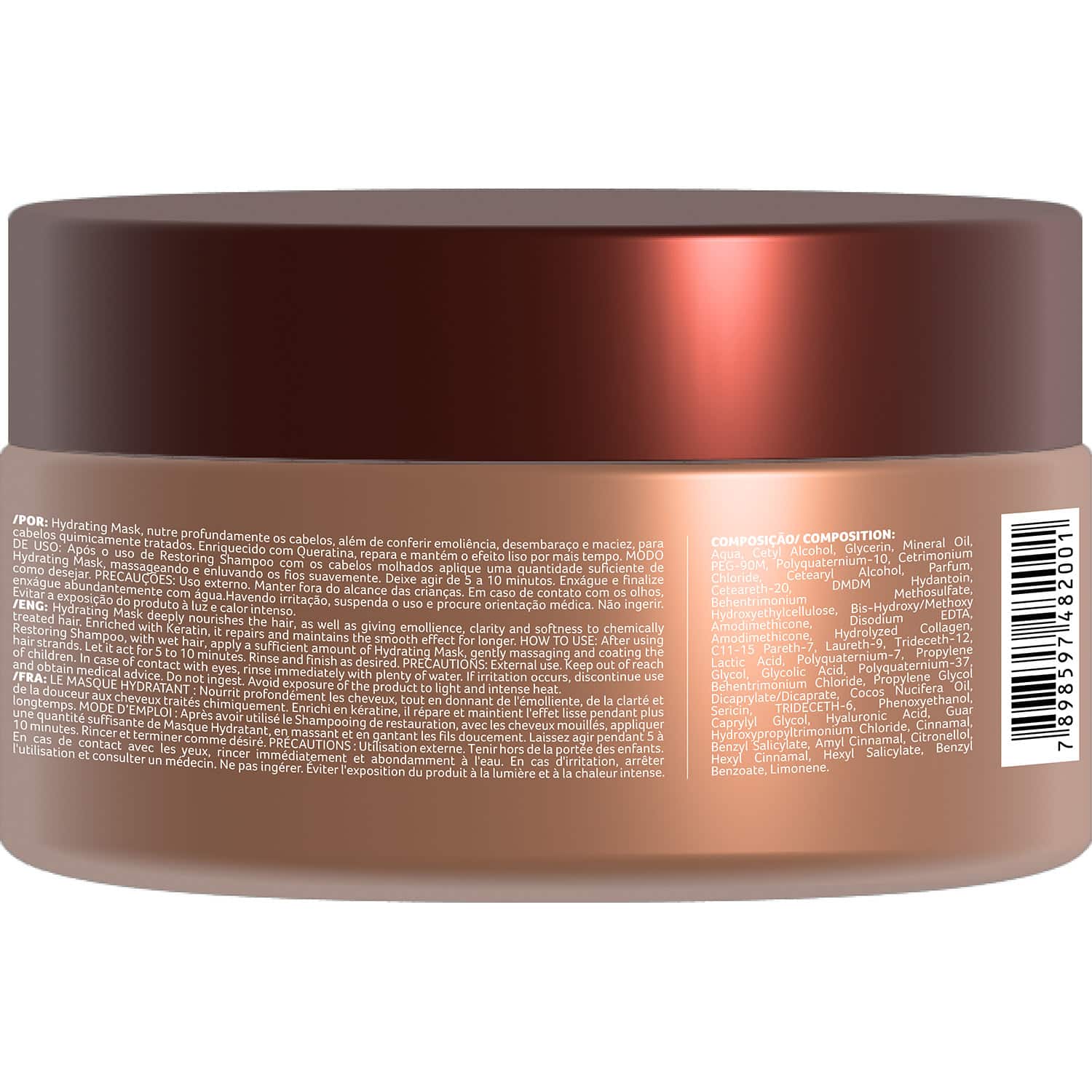 Brasilian Hair Seduction Hydrating Mask, 200g - Image 2