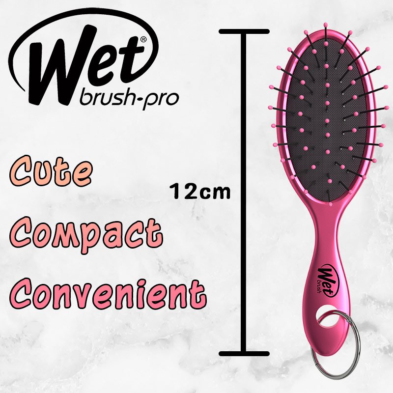 WetBrush Keychain Detangler Neon - Image 2