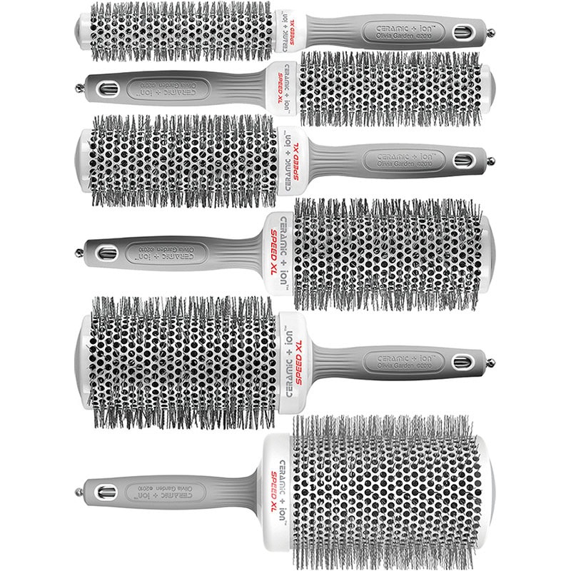 Olivia Garden Ceramic + Ion Speed XL Long Barrel Brush Collection