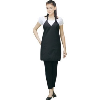 Apron Black Stylist Cover Up, Polyester