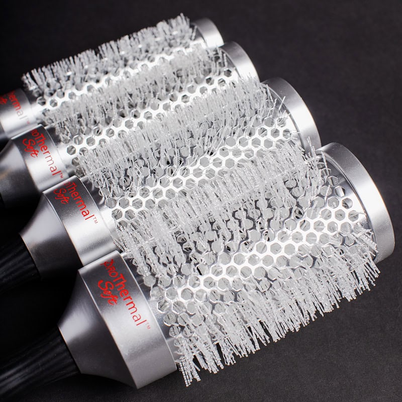 Olivia Garden ProThermal Soft White Bristles Brush Collection - Image 6