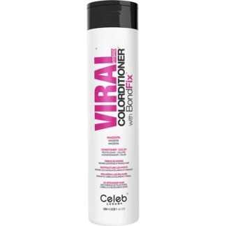 Celeb Luxury Viral Hybrid Toner Colorditioner with BondFix, Magenta, 244ml