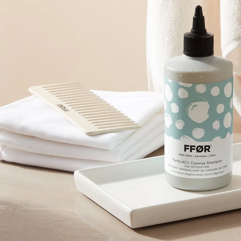 FFØR Purify:ACV Cleanse Detoxify Shampoo, 300ml - Image 5