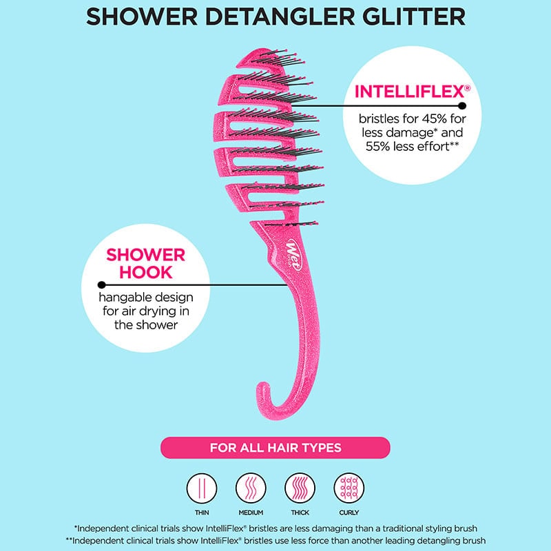 WetBrush Shower Detangler Glitter - Image 4