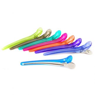 Sectioning Clips, No Teeth, Assorted Colours, 12.5cm, 4/Pack