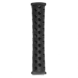 Diane Plastic Mesh Rollers with Pins - 13mm, Brown, 10/Pack