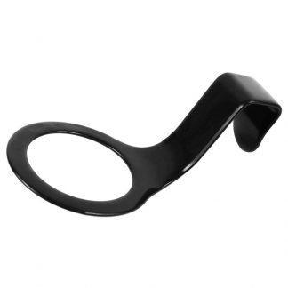 Hair Dryer Hanger Rubberized Coating, Black