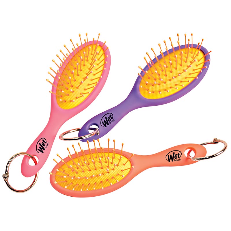 WetBrush Keychain Detangler Neon