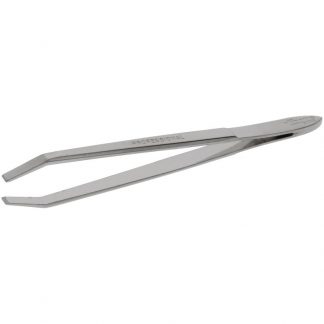 Focus Tweezer Stainless Steel Square End, Nickel
