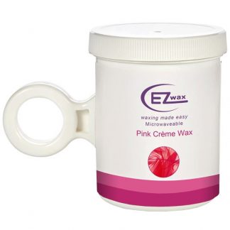 EZ Wax Microwaveable Warm Wax Jar Pink Crème, 236.6ml