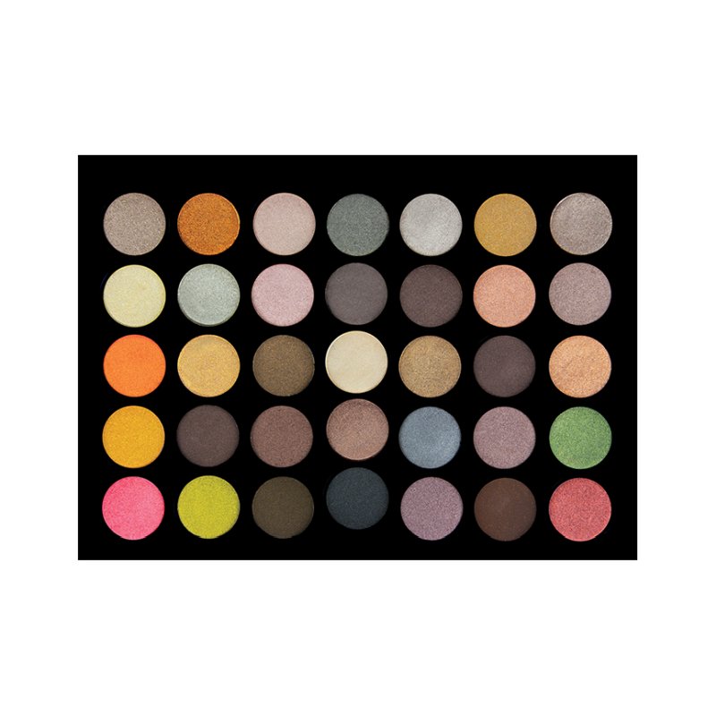 Crown 35 Colour Metal Eyeshadow Palette