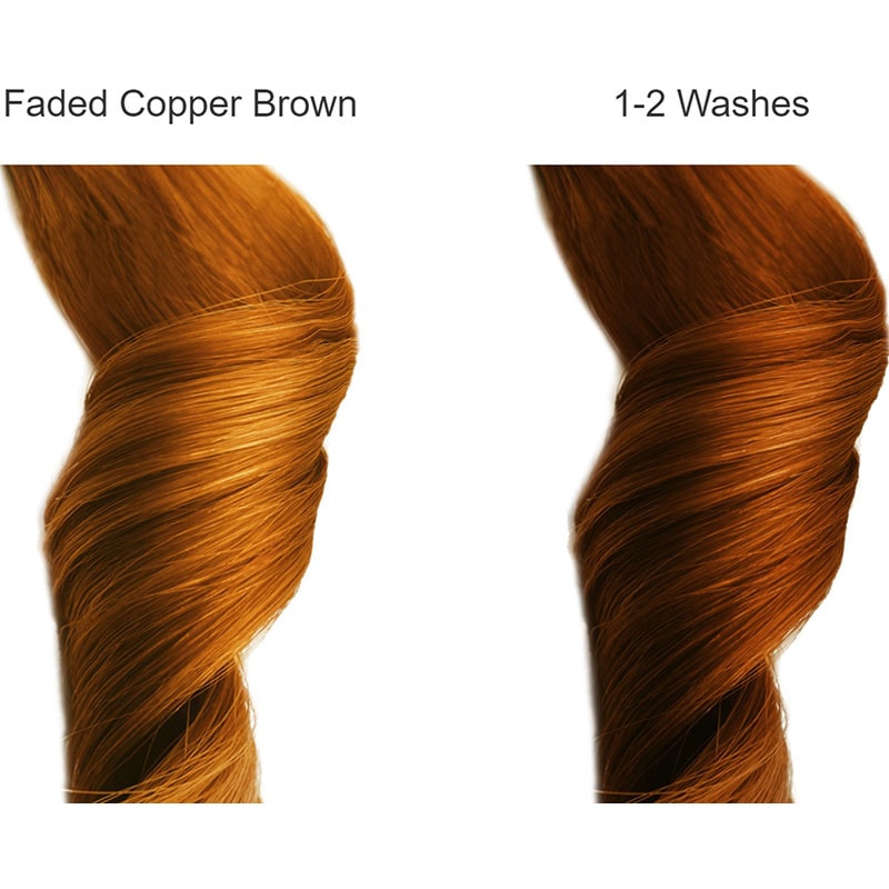 Celeb Luxury Gem Lites Colorwash Shampoo, Amber Copper Brown, 244ml - Image 3
