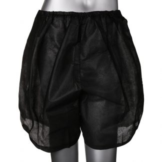 Disposable Non-Woven Men's Briefs Black, Large/X-Large, 6/Pack