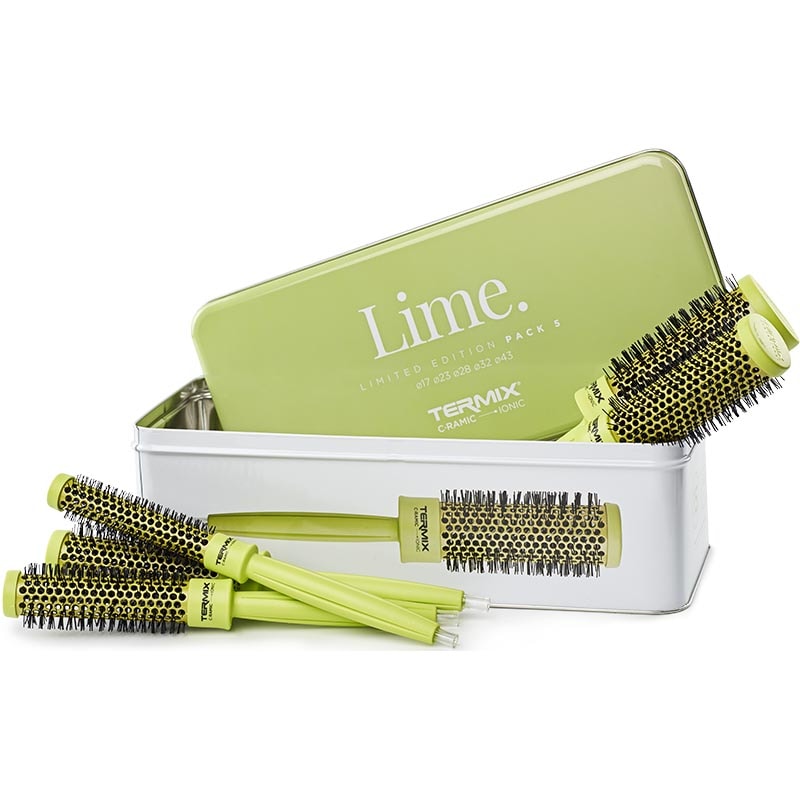 Termix C.Ramic Lime Colour 5 Brush Set