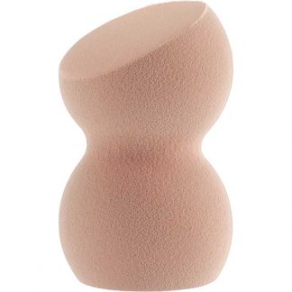 Qosmedix Angled Latex-Free Blending Sponge, Nude