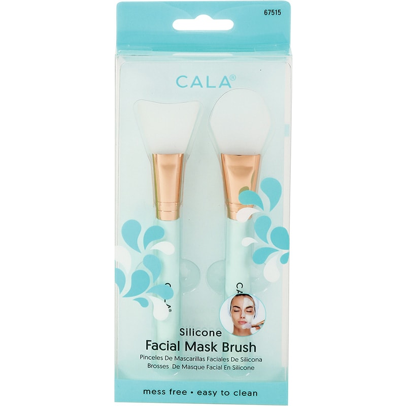 Cala Silicone Facial Mask Brush Set, 2/Pack