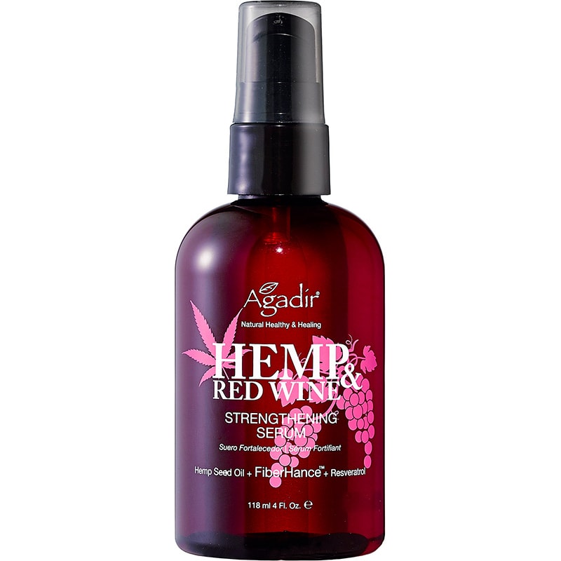 Agadir Hemp & Red Wine Strengthening Serum, 118ml