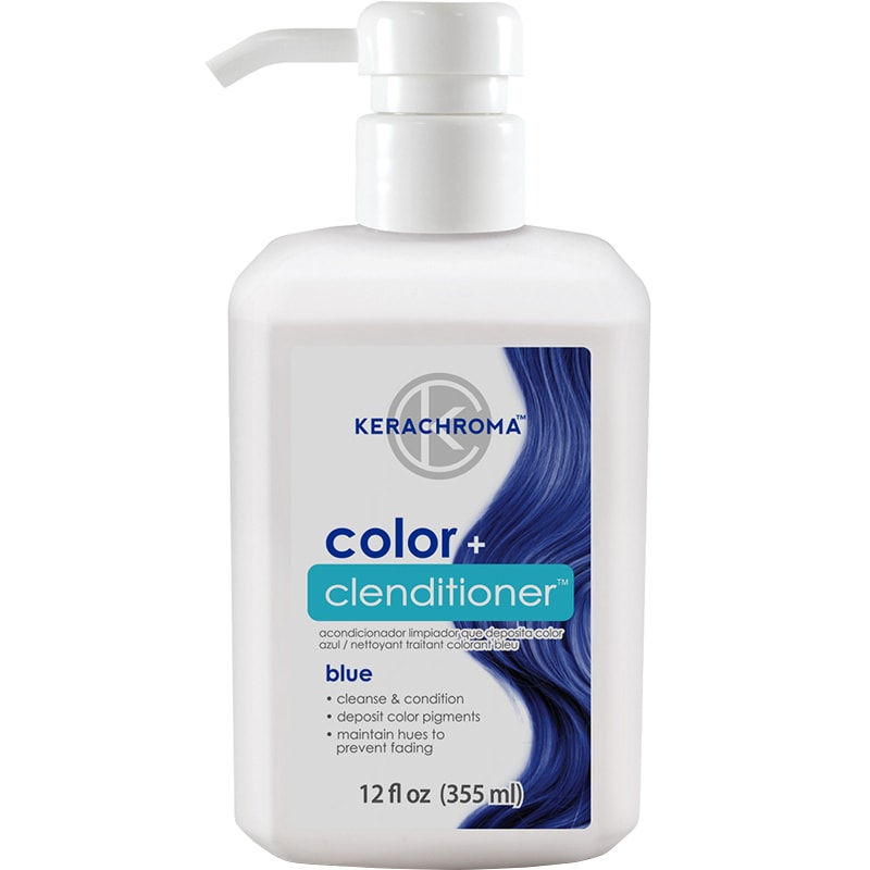 Kerachroma Vivid Color + Clenditioner, Blue, 355ml