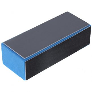 Nail Buffer 3 Way, Blue & Black
