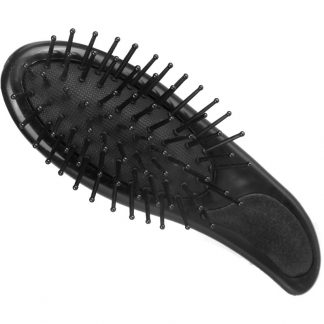 Cushion Handbag-Sized Brush, Black