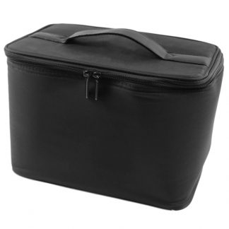 Beauty Carry Bag Polyester for Tools, Black, Empty
