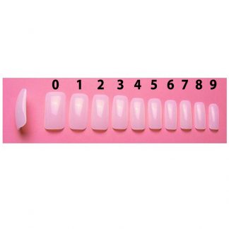 Sina Full Natural Nail Tips, 50/Pack