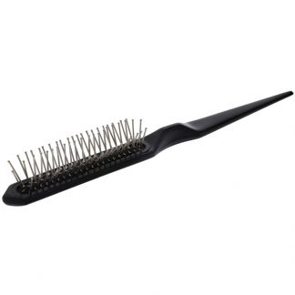 Teasing Brush with Metal Pins, Black