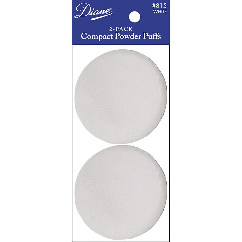 Diane Compact Powder Puffs, 2/Pack