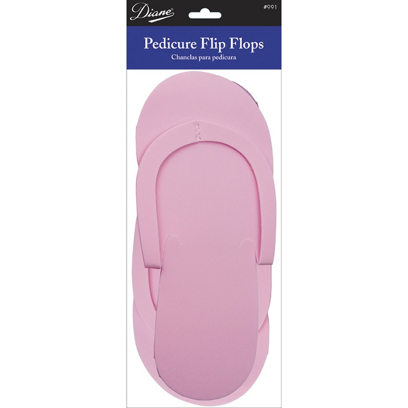 Diane Pedicure Flip-Flops with Toe Separator, Pair, Pink