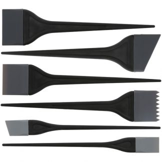 Tint Brush Silicone Set, 6/Pack