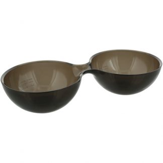 Tint Bowl Twin Black Clear, 2 x 300ml