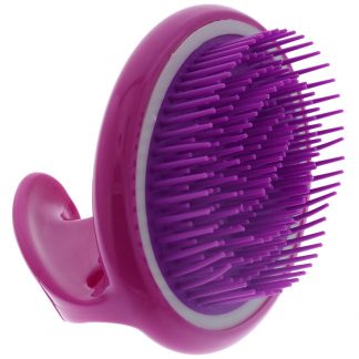 Palm Scalp Brush with Handle, Assorted Colours