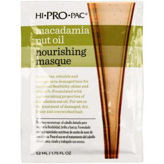 Hi Pro Pac Macadamia Nut Oil Nourishing Masque, 52ml