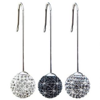 Blomdahl Titanium Earrings - Crystal Ball Straight