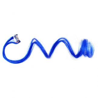 EMMA Synthetic Clip-On Straight Single Hair Strand, 45cm