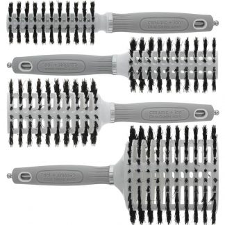 Olivia Garden Ceramic + Ion Turbo Vent 100% Boar Brush Collection
