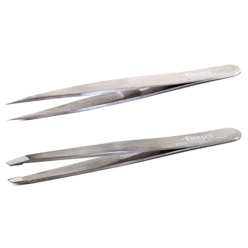 Focus Stainless Steel Satin Tweezer