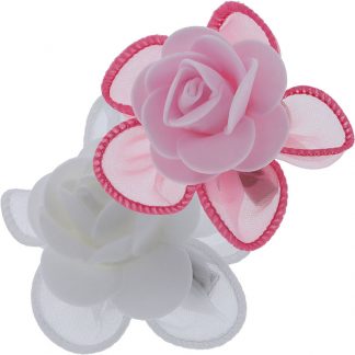 Bridal Hair Accessory Bridal Rose Flower Clip