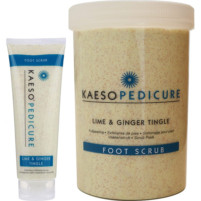 Kaeso Pedicure Lime & Ginger Tingle Foot Scrub