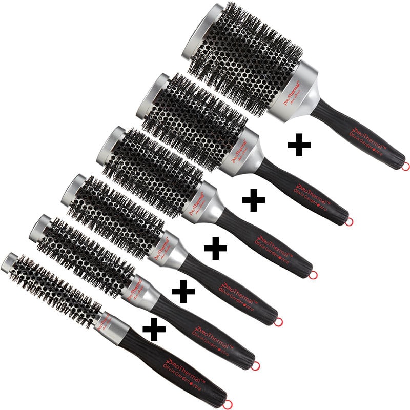 Olivia Garden ProThermal Brush Set: 6 Brushes