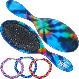 WetBrush Good Karma Back To School Style Kit, Brush & 3 Bands