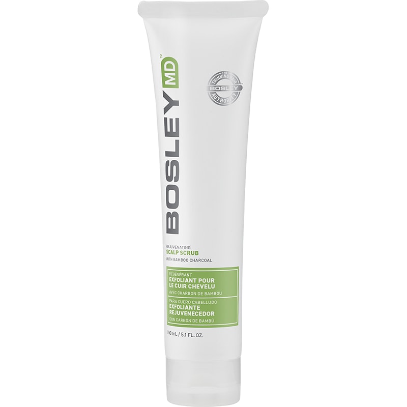 Bosley Scalp Therapy Rejuvenating Scalp Scrub with Bamboo Charcoal, 150ml