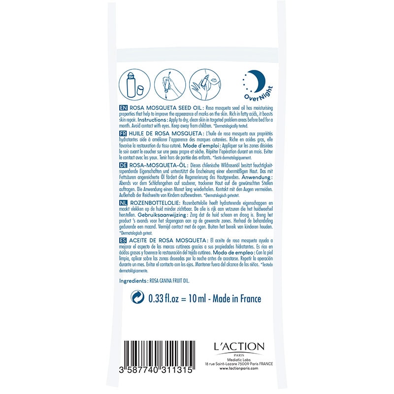 L'Action Paris Scars & Blemishes Reducing Oil, 10ml - Image 3