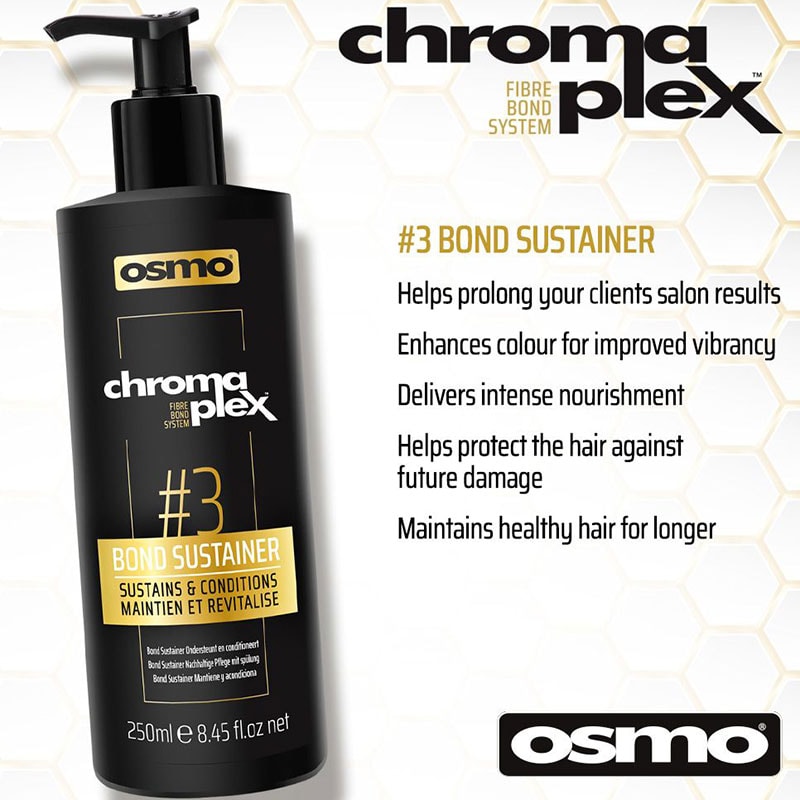 OSMO Chromaplex #3 Bond Sustainer, 250ml - Image 4